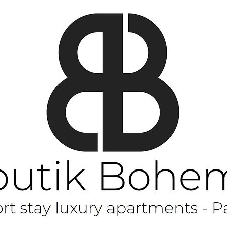 Boutik Boheme Le jardin Montmartre Appartement Parijs Buitenkant foto