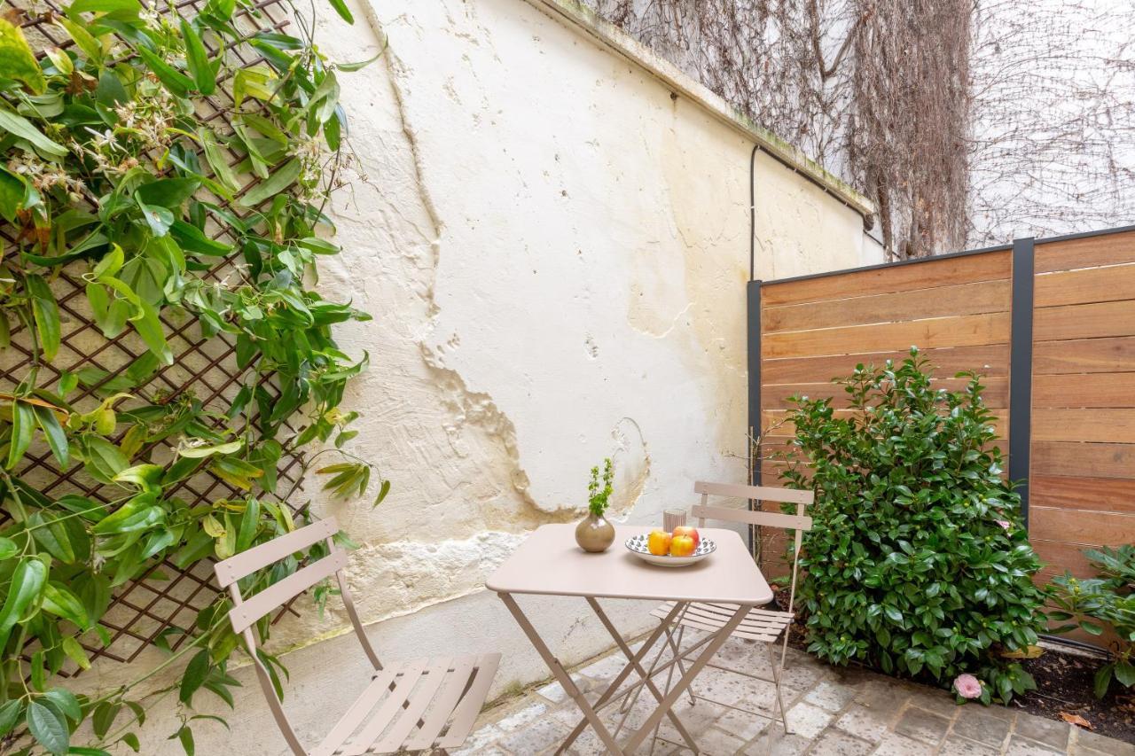 Boutik Boheme Le jardin Montmartre Appartement Parijs Buitenkant foto